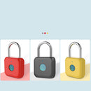 Portable Smart Fingerprint Cabinet Electronic Door Lock USB Rechargeable Luggage Suitcase Safety Lock Padlock Fast Recognition CE Certification
