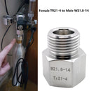 CO2 Regulators W21.8 Adapter Sodastream Homebrew Beers Keg / Aquarium Fish Tank Regulator