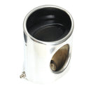 Car Rear Exhaust Pipe Trim Tip Muffler Stainless Steel Chrome For Honda Civic 12-14