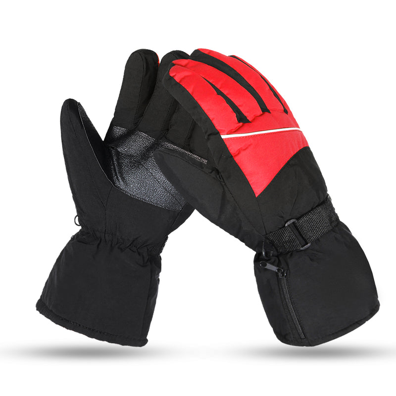 5000mah Electric Heated Gloves Motorcycle Winter Warmer Outdoor Skiing