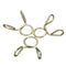 10pcs 8mm Fuel Line Hose Tubing Spring Clips Clamps For Motorcycle ATV Scooter