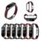 Bakeey Retro Butterfly Push Button Deployment Buckle PU Leather Watch Band Strap Replacement for Xiaomi Mi band 3 Xiaomi Mi band 4
