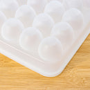 PP Transparent Egg Storage Box Outdoor Camping Traveling Food Storage Box Stackable Egg Holder