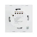 1/2/3 Gang WIFI Smart Voice Control Glass Panel Switch EU Plug Waterproof Glass Touch Screen Support Alexa Google Timer Switch