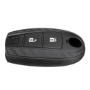 Black Car Key Protection Cover Silicone Key Case For Suzuki
