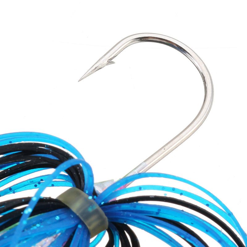 ZANLURE Metal 11cm 50g Buzz Fishing Lure Spinner Baits With Lead Head Crank Hook