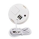 Round Electronic LCD Digital Thermometer Temperature  Meter for Indoor Outdoor Temperature Instruments with External Probe