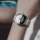 DOM M-1288 Creative Fashion Men Watch 3ATM Waterproof Unique Dial Casual Quartz Watch