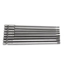 Broppe 8pcs T9-T40 150mm Magnetic Torx Screwdriver Bits 1/4 Inch Hex Shank