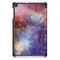 Tri-Fold Pringting Tablet Case Cover for Samsung Galaxy Tab A 10.1 2019 T510 Tablet - Milky Way Galaxy
