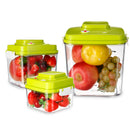 Fresh Food Storage Container Vacuum Sealer Food Pack Kitchen Picnic w/ Lids Lot