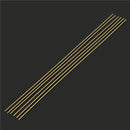 6Pcs 1.6mmx333mm HS221 Brass Welding Rods Brass Brazing Rods