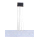 30pcs Display Membrane Switch Matrix Keyboard Button Control Panel 6 Button with Light