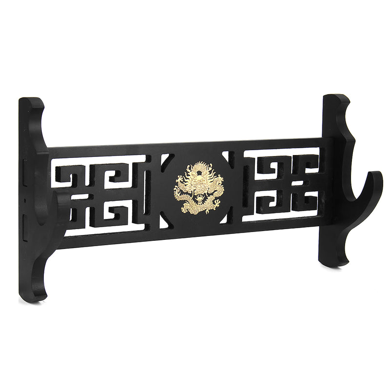 1-4 Tiers Katana Wakizashi Dragon Design Holder Wall Mount Bracket Rack Tool Display Hanger