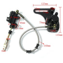 Rear Disc Brake System Caliper Pad For 125cc 140cc Pit Dirt Bike ATV