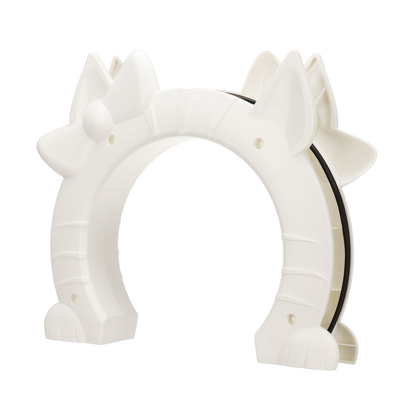 Cat Pet door The Kitty Pass Interior Indoor Hidden Litter Box Dog Flap