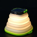 IPRee Solar Collapsible Folding Light Waterproof USB LED Lantern 3 Modes Outdoor Camping