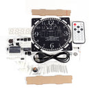 Geekcreit Full Color RGB Large Screen Multifunctional Electronic Clock DIY Kit Light Control Digital Tube Display Module MCU LED Clock