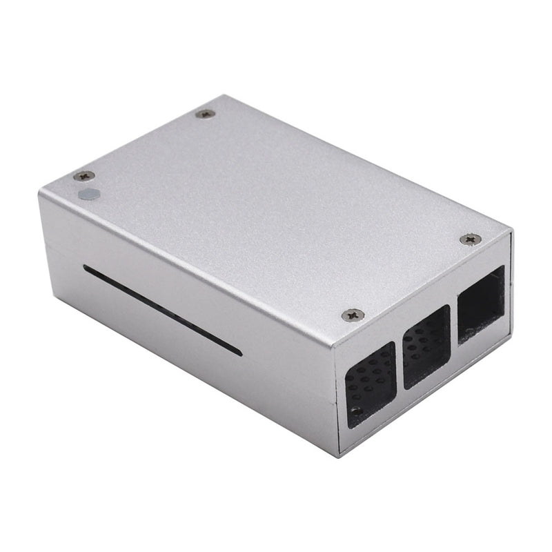 Black / Silver Latest Aluminum Alloy Shell Case Box Enclosure for Raspberry Pi 4 Model B