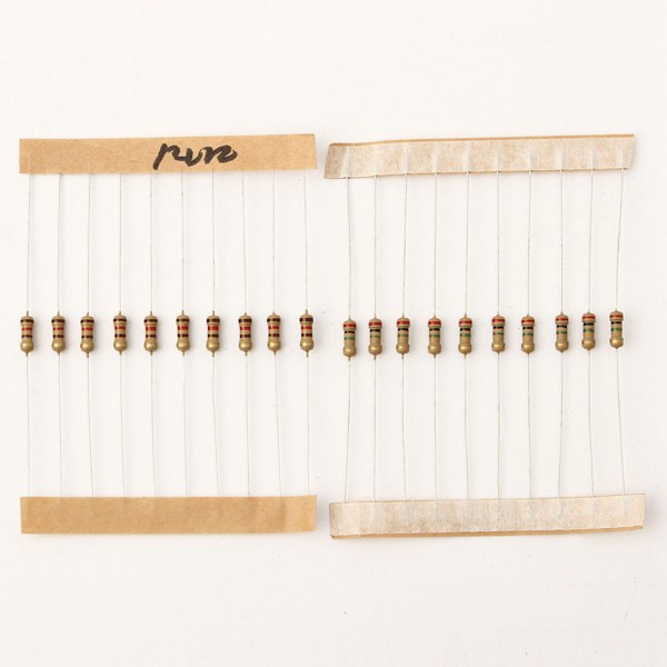 560 Pcs 1 ohm to 10M ohm 1/4W 5% Metal Film Resistor 56 Value Assorted Kit