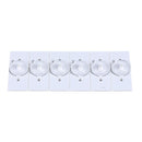 20pcs 3V SMD Lamp Beads with Optical Lens Fliter and 2M Wire for 32-65 inch LED TV Repair