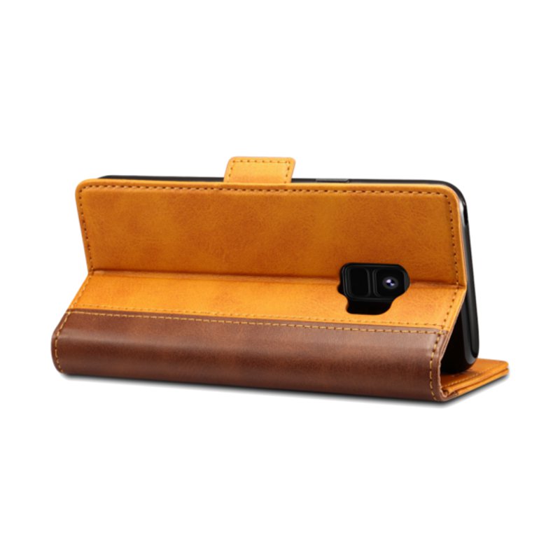 Bakeey Hybrid Color Wallet Card Sots Kickstand Phone Case For Samsung Galaxy S9