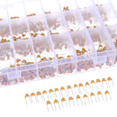 1200pcs 24 Values 50V 10pF-10uF Monolithic Ceramic Capacitor Assorted Kit