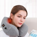 IPRee Travel Intelligent Heating 3 Modes U Type Pillow Latex Sponge Moxa Hot Pack Neck Pillow