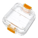 Mini Durable Convenient Plastic Denture Retainer Box Fully Protect The Stability And Shape