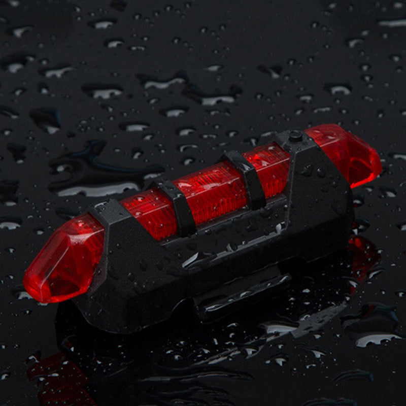 USB Rechargeable Bike LED Tail Light Bicycle Safety Cycling Warning Rear Lamp