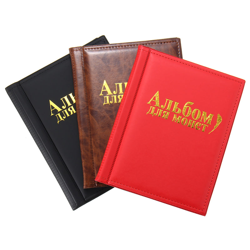 250 Coins Holder Collection Storage Collecting Money Penny Pockets Coin Album Book Gifts