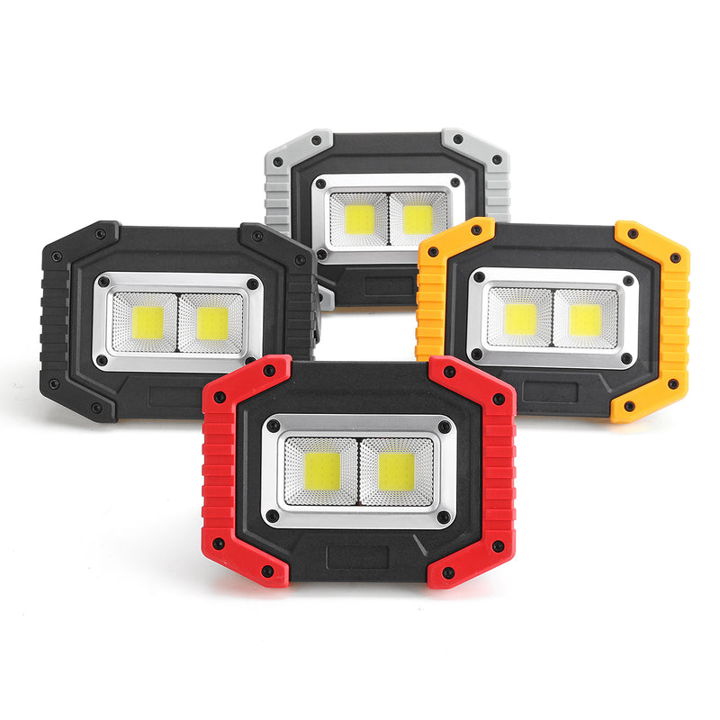 XANES 24C 30W COB LED Work Light Waterproof Rechargeable LED Floodlight for Outdoor Camping Hiking Fishing Emergency Car Repairing