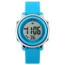 SKMEI 1100 Fashion Children Digital Watch LED Alarm Backlight Boys Girls Sport Watch