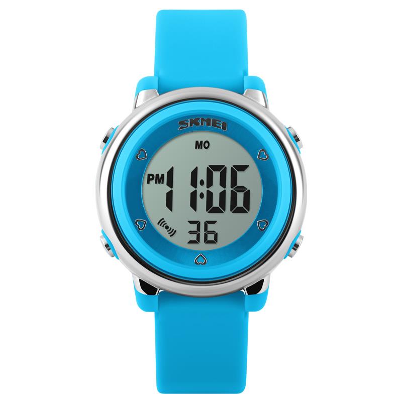 SKMEI 1100 Fashion Children Digital Watch LED Alarm Backlight Boys Girls Sport Watch
