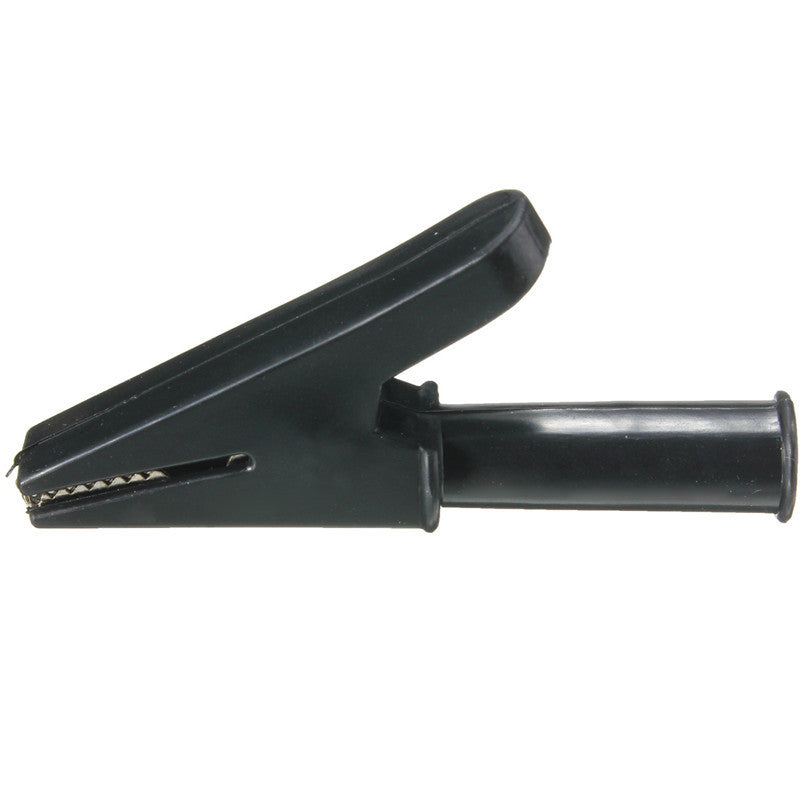 DANIU 2Pcs 2000V 30A Crocodile Alligator Folders Safety Test Clips For 4mm Shrouded Banana Plug