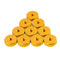 10Pcs M3 Hand Knurled Thumb Aluminum Alloy Screw Nut Spacer Flat Washer