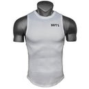 Men's Vest Sleeveless T-shirt Quick-drying Soft Vest Fitness Sports Running Training Fitness Vest