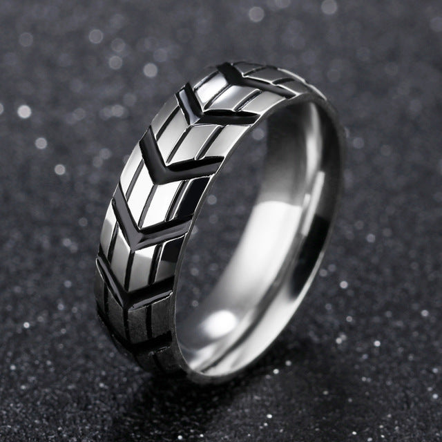 Domineering Creative Car Tire Printing Ring
