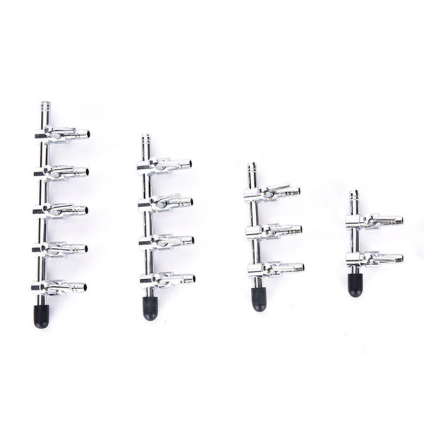 Aquarium Stainless Steel Fish Tank Oxygen Pump Valve Splitter Air Flow Control