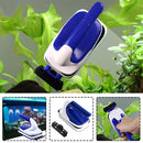 Magnetic Aquarium Pet Fish Tank Algae Glass Cleaner Scraper Floating Cleaning Brush