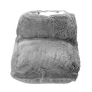 Foot Massager Feet Warmer Electric Heated Comfort Fleece Suede Washable
