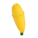 Novelty Squeeze Pop Out Silicone Banana Doll Stress Relief Toy Keychain Funny Gift