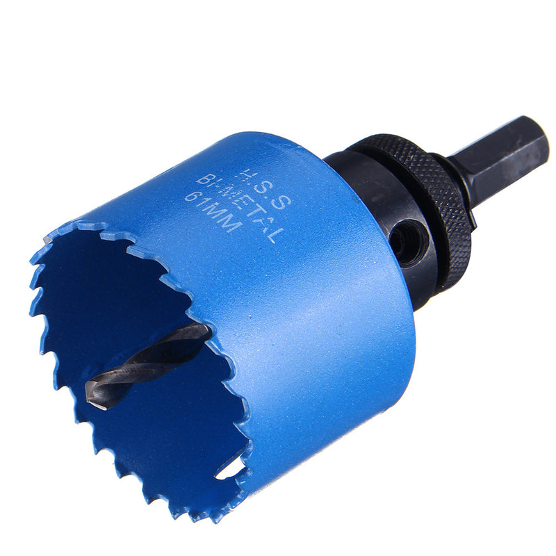 38-114mm Bi Metal Hole Saw General Purpose Cutter Drill Bits Tool Plumbers Kit