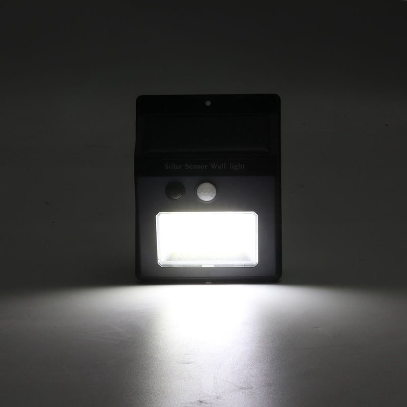 Solar Power Super Bright COB 24 LED PIR Motion Sensor Wall Light Outdoor Wireless Waterproof Lamp