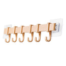 Bathroom Wall Door Hook No Trace Stickers Nail-Free Towel Hook Waterproof