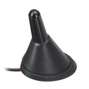 Universal Black 3 cm Car Antenna Aerial Audio Stereo Adapter