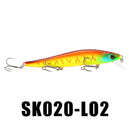 SeaKnight SK020 IPC 14g 110mm 0-1M Depth Fishing Lure Minnow Hard Baits Fishing Wobblers