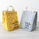 KCASA KC-CB06 Woman Hand-held Lunch Tote Bag Travel Picnic Cooler Insulated Handbag Lunch Bag