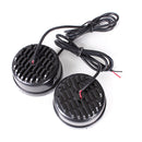 2PCS 70cm Round LED Front Driving Fog Lamps Daytime Running Lights DRL 12V 9W 7000K for Car Trailer ATV