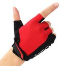 Universial Motorcycle Riding Half Fingers Fingerless Gloves Size XL